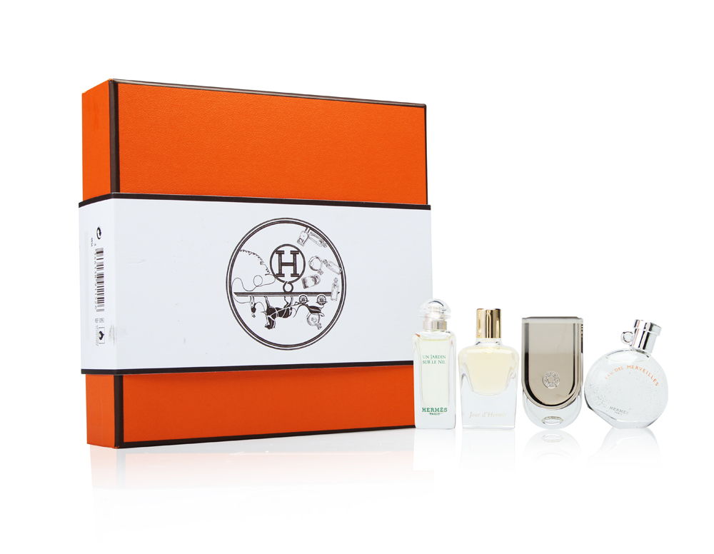 Hermes Fragrance Coffret 4 Piece Set 